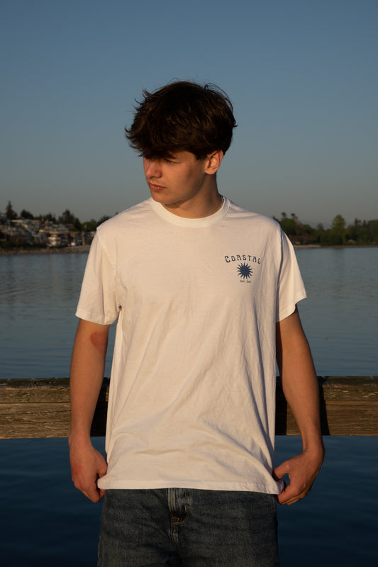 Coastal White Tee's