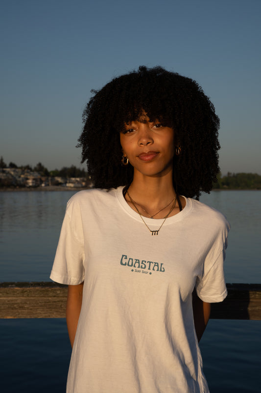 Coastal White Tee's