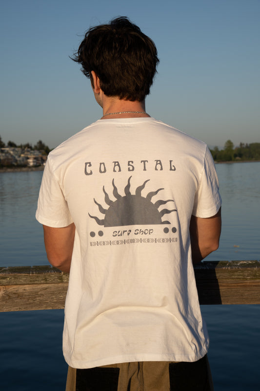Coastal White Tee's