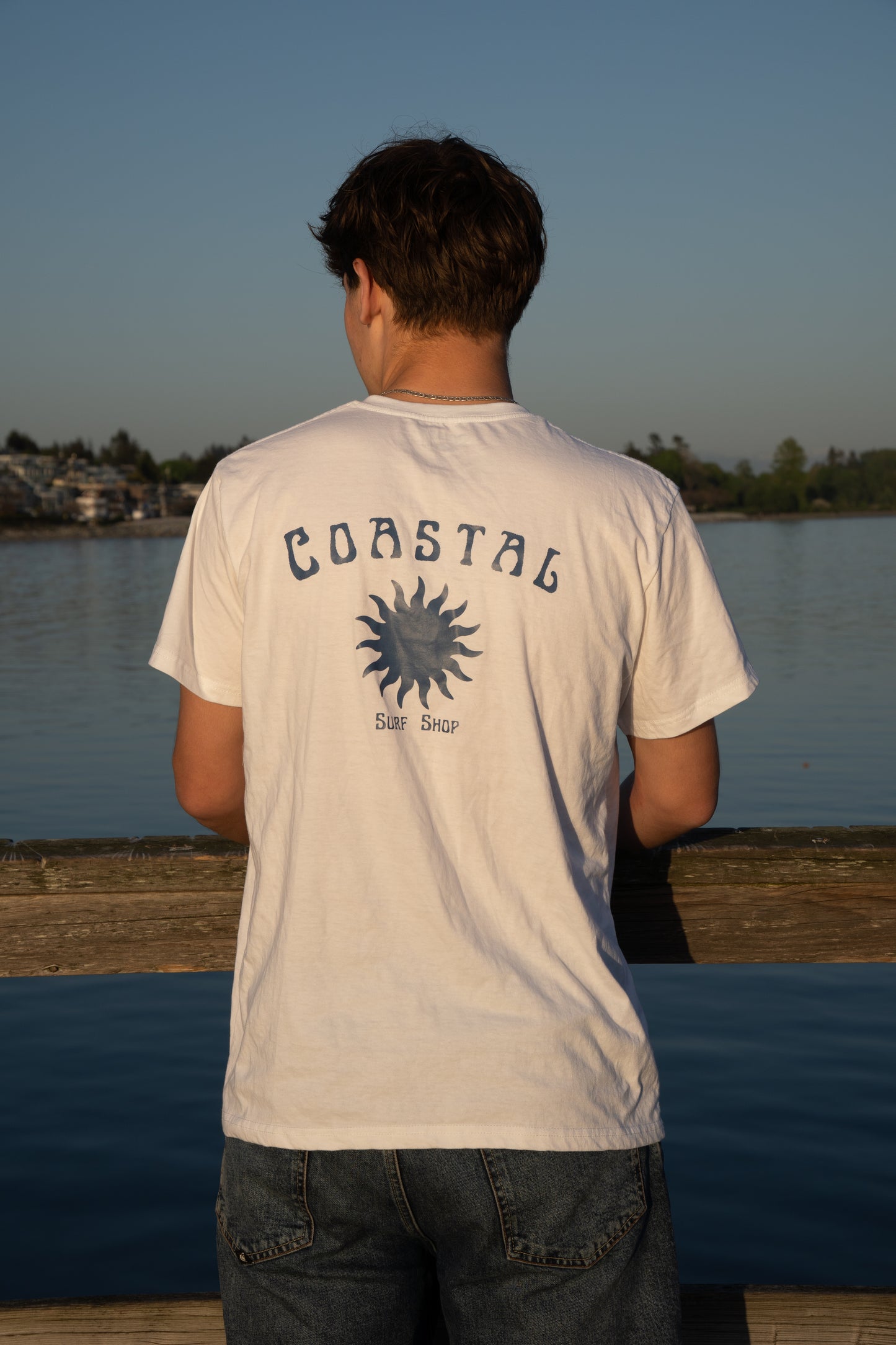 Coastal White Tee's