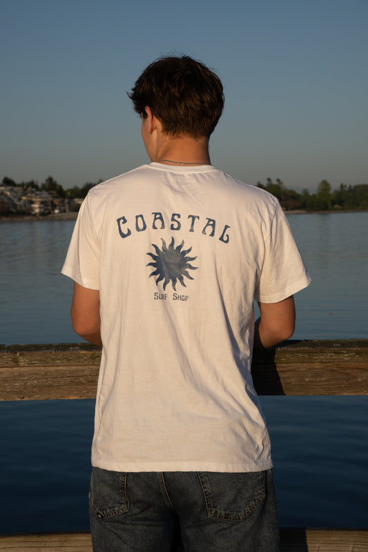 Coastal White Tee's